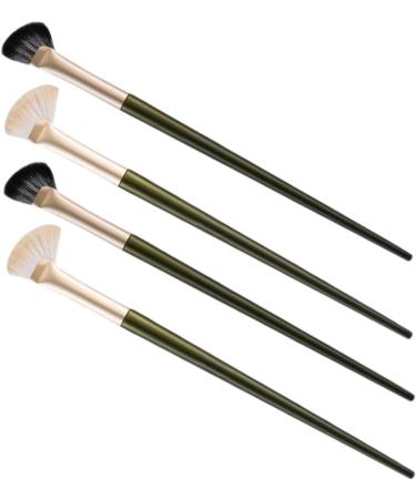 Healeved 20 Pcs Nose Shadow Brush Concealer Brush Eyeshadow Contour Brush Angled Eyebrow Wooden Handle - Buy Online on SooperMarket.com
