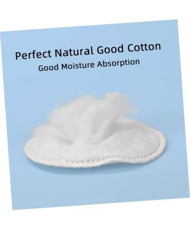 FRCOLOR 300 Pcs Reusable Cotton Rounds | Thick Overlock Face Pads & Nail Polish Remover | Eco-Friendly Non-Woven Travel Pads - Buy Online on SooperMarket.com