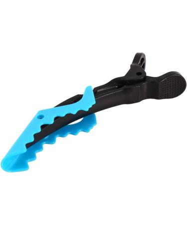 Hairdressing Clip For Women Plastic Clamp Hair Styling Non Slip Clips Grip Accessory (10 pcs-Blue) - Buy Online on SooperMarket.com
