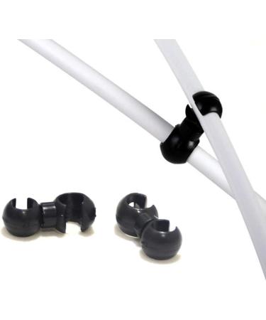 20PCS Bike Cable Clips - Plastic Rotating S-Hook Clips for MTB Brake Gear Housing - Buy Online on SooperMarket.com