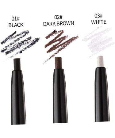 Angoily Eyeliner Pencil Eyebrow Pencil Eye Pencil Waterproof Eye Liner Women Makeup E43 Automatic - Buy Online on SooperMarket.com