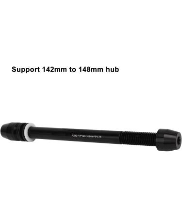 Hosi Bicycle Trainer Thru Axle | Aluminum Alloy Shaft 142-148mm for Ultimate Indoor Cycling Performance - Buy Online on SooperMarket.com