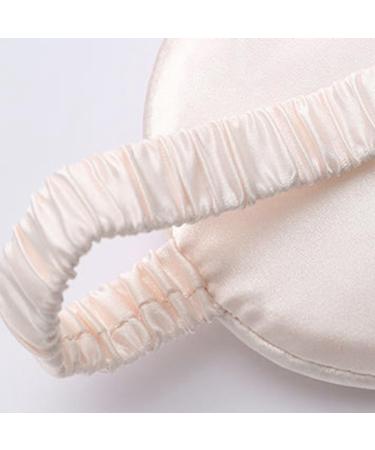 Buy Breathable Silk Eye Shade with Scrunchy Band & Lightweight Carry Bag - Ideal for Travel | International Shipping Available - Buy Online on SooperMarket.com