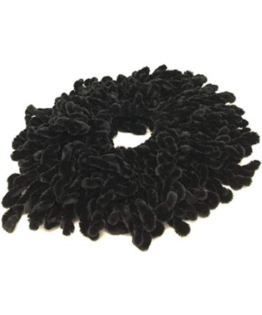 Volumising Scrunchie Big Hair Tie Ring Hijab Volumizer Khaleeji Headwear for Women Black Volumising Scrunchie - Buy Online on SooperMarket.com