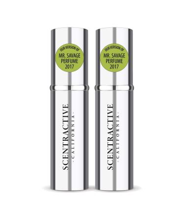 CA Perfume Impression of Christian D Mr.Savage Perfume 2017 For Men Replica Version Fragrance Dupes Concentrated Long Lasting Eau de Parfum Spray Refillable Atomizer Bottle 0.17 Fl Oz/5ml-X2 CHRISTIAN D. MR.SAVAGE PERFUME 2017 IMPRESSION 0.34 Fl Oz (Pack 