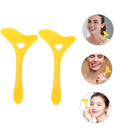 Gogogmee 2 Pcs Eyelash Stamp Tools Lower Eyeliner Stamp Tool Lower Lash Stamp Tool for Makeup Auxiliary Face 12.00X6.00X0.50CM - Buy Online on SooperMarket.com