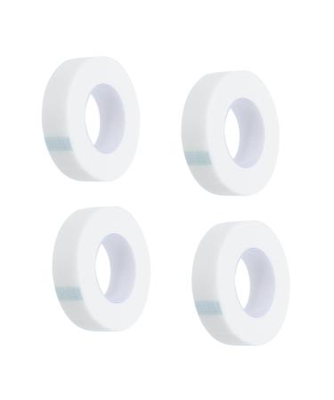 Medical Tape 4 Rolls Respiratory Correction Patch Stickers Sticker Sheets for Adhesive Tape Non-Woven Fabric White Sleep Strips Sleeping Patch Sleep Patch to Sleep Mouth Belt