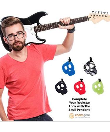 Chewent Skull Trailer - Light-Up Chewing Necklace for Horses | Sensory Relief for SPD Autism ADHD | Anxiety Reduction & Focus Improvement - Buy Online on SooperMarket.com