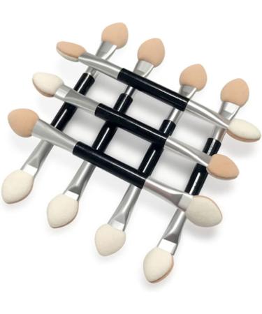 WOONEKY 30pcs Brush Eyeshadow Sponge Tipped Oval Makeup Tool Eye Shadow Applicator Makeup Eyeshadow Brush - Buy Online on SooperMarket.com