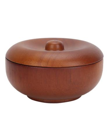 Shaving Bowl Shaving Soap Bowl Wooden 3.7 x 1.7in Barber Tool Man for Shaving