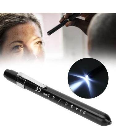 White Light Clinical Pen for Ophthalmic Examination - Nurses & Doctors Penlight for Pupil Check - Clip Design, AAA Batteries (Not Included) - Black - Buy Online on SooperMarket.com