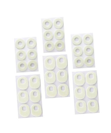 PLAFOPE 6 Sheets Felt Corn Stickers Painless Corn Pads Felt Corn Removers Comfortable Corn Removers Corn Pads for Shoes Comfortable Corn Pads Foot Corn Stickers Foot Corn Treatment Pads