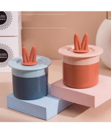 Dajidafu Face Cleaning Bubble Foamer Device DIY Press Whip Squeeze Foaming Cup Washable Portable Bathroom Foam Maker Bottle Orange and Pink - Buy Online on SooperMarket.com