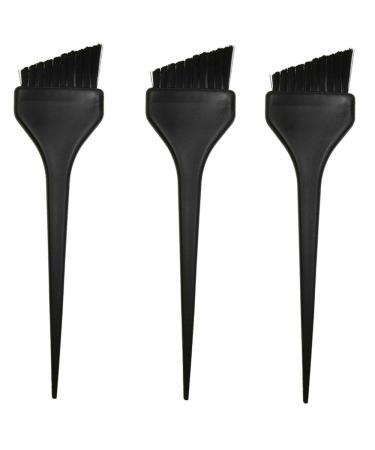 3pcs Baked Oil Brush Diagonal Brush for Hair Dyeing Hair Salon Tools Soft Fur for Hairdressers Baked Oil Comb