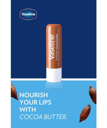 Buy Vaseline Lip Balm Cocoa - 12 Pack Box | Moisturizing & Nourishing | International Shipping Available - Buy Online on SooperMarket.com