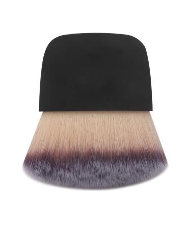 Loose Powder Blush Brush Mini Multifunctional Makeup Brush Portable Soft Hair Makeup Brush Travel Powder Brush for Blush Loose Powder Concealer Present for Women Girls (Black)