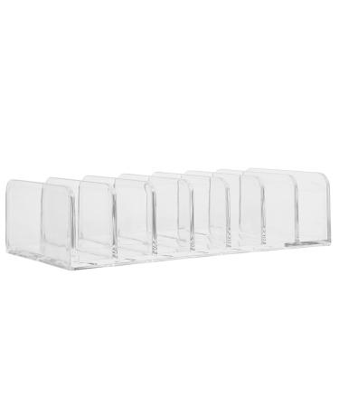 Cabilock 1pc Shadow Practical Organizing Highlighters Air for Eyeshadow Rack Pressed Cosmetic Puff Cushion Makeup Holder Multi- Display Acrylic Vanity Eye Organizer Cake Powder
