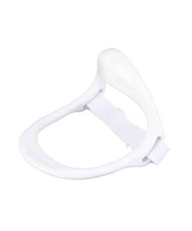 Neck traction support neck support portable solid neck collar improves the posture neck support with bandage for office workers.