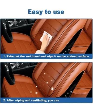 Car Interior Cleaning and Polishing Wipes 80pcs/Pack (1pack) - Buy Online on SooperMarket.com