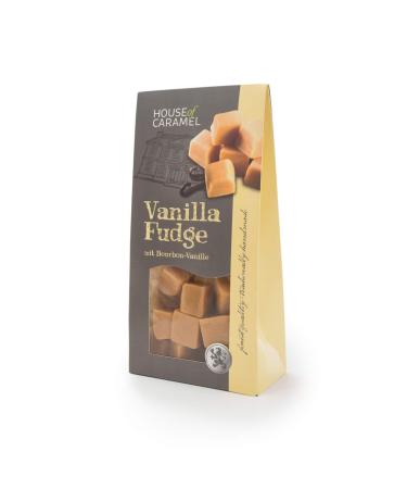 House of Caramel Vanilla Fudge 120g - Gourmet Vanilla Treats | International Shipping Available - Buy Online on SooperMarket.com