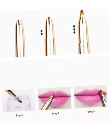 minkissy Applicator Concealer Brush Makeup Accessories Lip Gloss Lipconcealer Makeup Beauty Tool Kit Makeup Lip Makeup Brush Tool Make up Lipstick Portable - Buy Online on SooperMarket.com