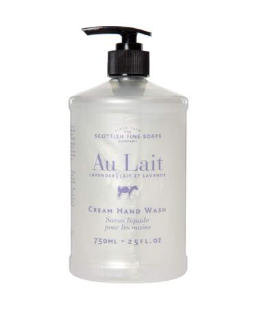 Scottish Fine Soaps Au Lait Lavender Cream Hand Wash 25 FL. OZ.