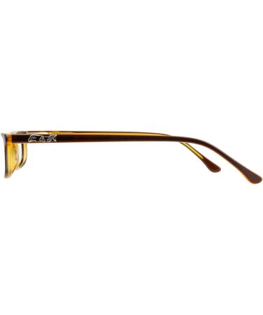 Edison & King Brown Reading Glasses +2.50 dpt | Premium Lenses 2 Wearing Options - International Shipping Available - Buy Online on SooperMarket.com
