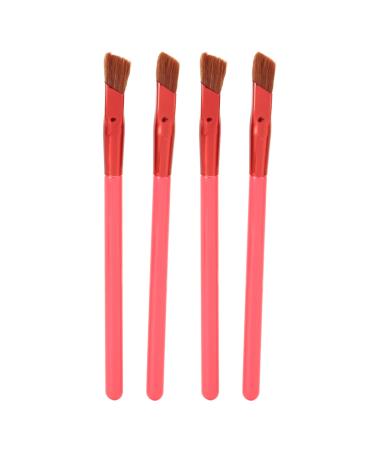 4-piece Multi-function Angel Eyebrow Brush with Soft Thick Hair for Daily Use Suitable for Eyebrow Makeup and Hair Contouring