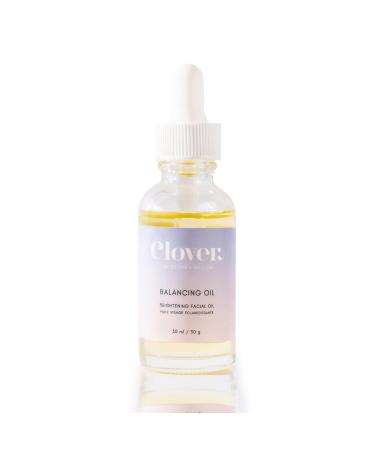 Clover Balancing Oil | Supports Clearer Skin Promotes a Healthy Complexion and Enhances Natural Radiance | Cruelty-Free & Vegan Face Oil - 30ml