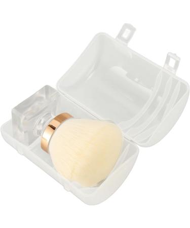 Makeup Blush Brush Synthetic Shed Dense Brush Hair Clear Base Loose Powder Brush Set Expertly Holds Powder With Nail Salon Storage Box - Buy Online on SooperMarket.com