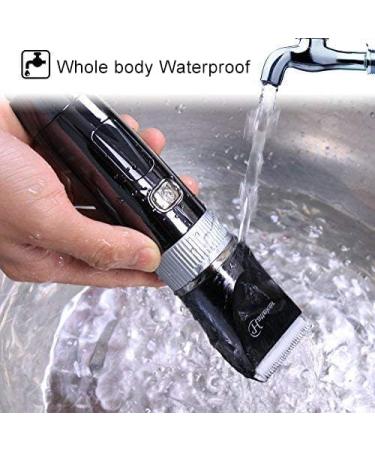 HATTEKER Pro Cordless Mens Hair Clippers Rechargeable Hair Trimmer Electric Beard Trimmer for Men Waterproof Haircut Kit USB Rechargeable - Buy Online on SooperMarket.com