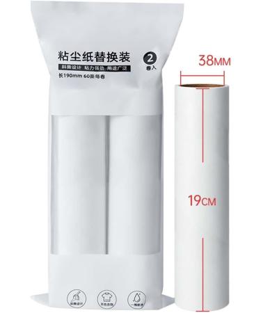 Milageto 2X Pet Hair Removal Lint Roller Refills - Perfect for Floors Bedding & Furniture | International Shipping Available - Buy Online on SooperMarket.com