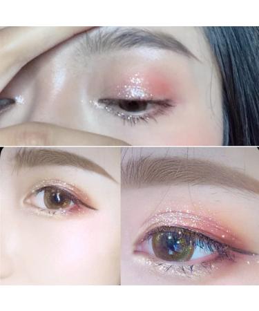 Go Ho 6 Colors Glitter Eyeshadow Makeup - Long-Wearing Liquid Glitter Eyeliner & Diamond Shine Eye Stick - Highly Pigmented Shimmer for Women - International Shipping Available - Buy Online on SooperMarket.com