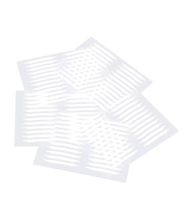 Angoily 30 Sheets Cosmetic Tool Double Back Tape Clear Tape Traceless Eyelid Tape Eyelid Stickers Invisible Double Eyelid Sticker Natural Eyelid Patches Double Eyelid Decorate