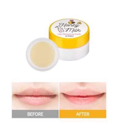 Buy Honey & Milk Lip Sleeping Pack Nourishing Overnight Treatment for Soft Lips | Fast International Shipping - Buy Online on SooperMarket.com