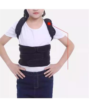 DFHBFG Correction Device Correction Takes Students to Correct The Adolescent Artifact Invisible Writing Spinal Sitting Posture(Size:Large) Large D