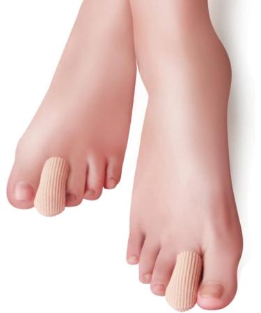 4pcs Nylon Toe Protectors Set - Hammer Toe & Finger Sleeve for Pain Relief and Protection | Healeved Toe Covers - Buy Online on SooperMarket.com