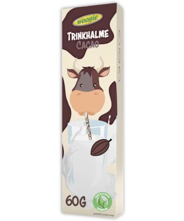 WOOGIE - 40 x Flavoured Magical Milk Straws - Straws with Cocoa Sugar Pearls / Austria - Buy Online on SooperMarket.com
