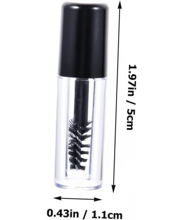 IMIKEYA 20pcs Empty Eyelashes Lip Gloss Transparent Mascara Tubes Reusable Mascara Bottles Miss Filling - Buy Online on SooperMarket.com