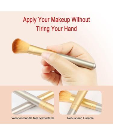 DFHBFG Professional Makeup Brush Set - Blusher Foundation Concealer & Eye Shadow Brushes for Flawless Beauty - Buy Online on SooperMarket.com