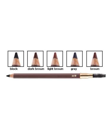 Long Lasting Waterproof Eyebrow Pencil in Dark Brown - 12H Sweat Resistant - 5 Colors Available - Buy Online on SooperMarket.com