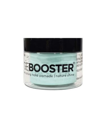 Edge Booster Style Factor Extra Shine Strong Hold Pomade 3.38 oz (NATURE SHINE)