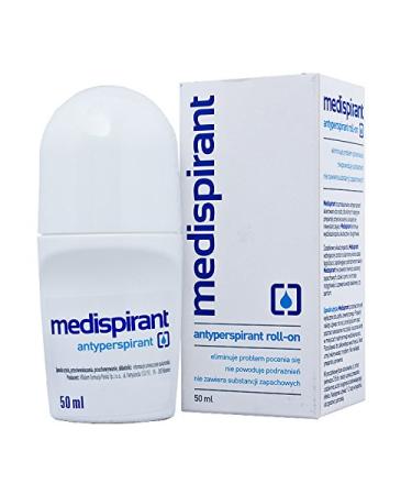 MEDISPIRANT - 50 ml - eliminates The Problem of Sweating Effectively and for a Long time.