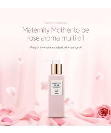 Buy Mongdies Maternity Rose Aroma Multi Oil - 200ml | Powerful Moisturizing Oil for Face & Body | Elastic Skin Solution | International Shipping - Buy Online on SooperMarket.com