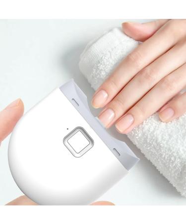 HLELU USB Electric Nail Clipper Cutter with LED Light 2-Speed Automatic Nail Grinder Trimmer for Baby Adult Mini Manicure Tool - Buy Online on SooperMarket.com