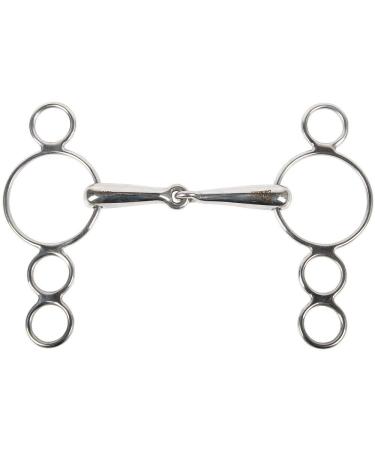 Harry's Horse four-ring bridle with 3 additional rings 19mm size:12.5