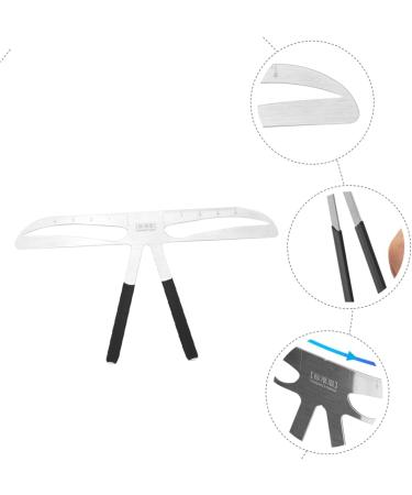 NOLITOY Number Mold Makeup Tools Eyebrow Line Rulers Eyebrow Ruler Portable Spirit Level Girl - Buy Online on SooperMarket.com