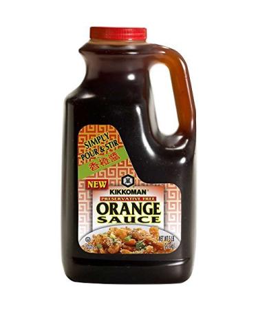 Kikkoman Preservative Free Orange Sauce 5 Pound -- 4 per case. by Kikkoman