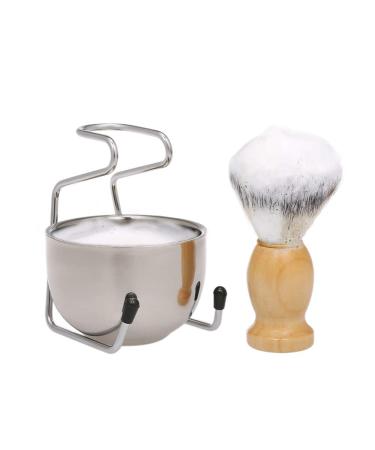 Zroven Male Shaving Set | Brush Soap Dish Stand & Beard Shaver Kit for Perfect Grooming - Buy Online on SooperMarket.com