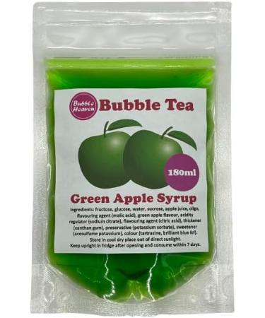 Fruity Green Apple with Blueberry Popping Bobas Bubble Tea Kit 3 to 6 Drinks - Buy Online on SooperMarket.com
